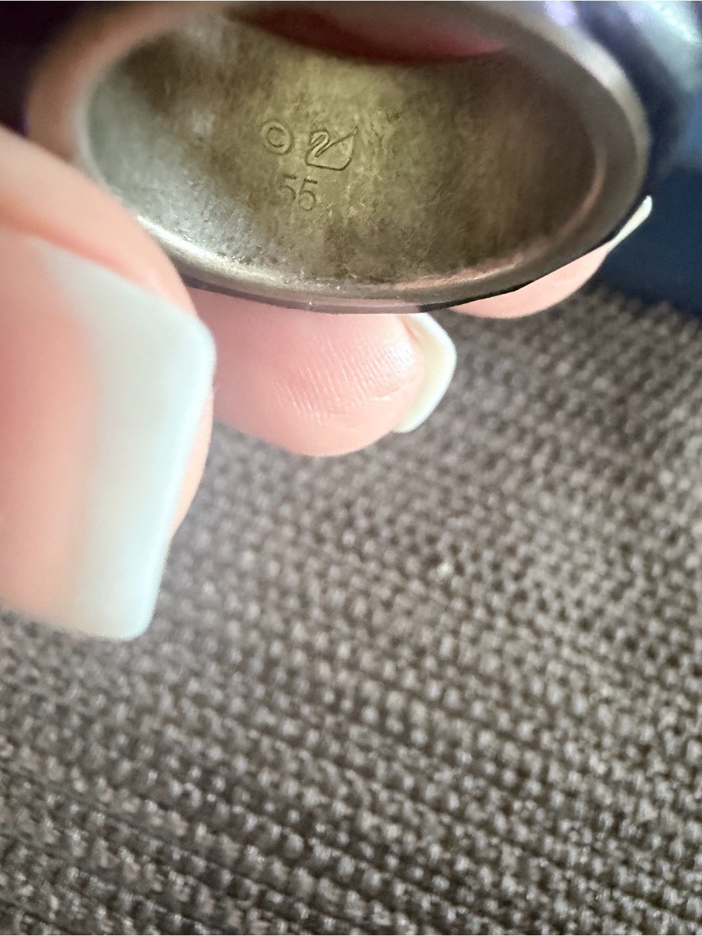 Swarovski Purple Nirvana Petite Ring - Picture 7 of 10